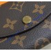 Louis Vuitton Monogram Canvas Rosalie Coin Purse M41939-red