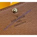 Louis Vuitton Monogram Canvas Enveloppe Carte de visite M63801-brown