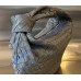 Bottega Veneta Small Jodie with gold-toned hardware B600261-grey