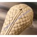 Bottega Veneta Clicker Small Shoulder Bag B730968-oatmeal