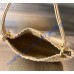 Bottega Veneta Clicker Small Shoulder Bag B730968-oatmeal