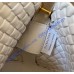 Bottega Veneta Clicker Small Shoulder Bag B730968-chalk