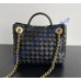 Bottega Veneta Small Andiamo With Chain B786008-black