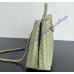 Bottega Veneta Medium Andiamo With Chain B786009-travertine