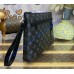 Louis Vuitton Monogram Eclipse Takeoff Pouch M40505-black