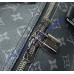 Louis Vuitton Monogram Eclipse Canvas Keepall 45 Bandouliere M40569
