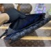Louis Vuitton Monogram Eclipse Pochette S-Lock M82598-black
