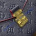 Louis Vuitton Monogram Empreinte Pochette Metis M41487-navy-blue-red