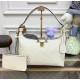 Louis Vuitton Monogram Empreinte leather Sac Sport M46610-cream