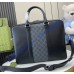 Gucci Medium GG briefcase with tag GU795461-black