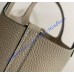 Hermes Picotin Lock 18 Golden Hardware H2218G-gris-tourterelle