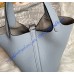 Hermes Picotin Lock 18 Palladium Hardware H2218W-bleu-lin