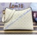 Louis Vuitton Mahina Leather Hand It All MM M24132-cream
