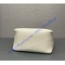 Prada Medium leather tote PD1BG335-white