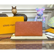 Louis Vuitton Monogram Empreinte Leather Zippy Wallet M81532
