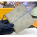 Louis Vuitton Mahina Leather Zippy Compact Wallet M81558-gray