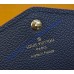 Louis Vuitton Monogram Empreinte Sarah Wallet M82257-navy-blue
