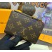 Louis Vuitton Monogram Canvas Lisa Wallet M82381-red