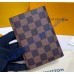 Louis Vuitton Damier Ebene Passport Cover N62089-brown