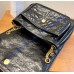 Saint Laurent Medium Niki Chain Bag In Quilted Leather YSL498894-A-black