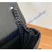 Saint Laurent Medium Niki Chain Bag In Quilted Leather YSL498894-C-black