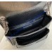 Saint Laurent Baby Niki Chain Bag In Quilted Leather YSL533037-B-black