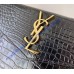 Saint Laurent Uptown pouch in grain de poudre leather YSL565739-KA-black