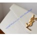 Saint Laurent Uptown pouch in grain de poudre leather YSL565739-beige