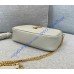 Saint Laurent Mini Lou In Quilted Leather YSL585040A-beige