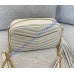 Saint Laurent Mini Lou In Quilted Leather YSL585040A-beige