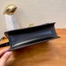 Saint Laurent Carre Ultra Soft Calf Leather Shoulder Bag YSL585060-black