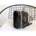 Saint Laurent Envelope Medium In Matelasse Lambskin YSL600185A-black