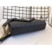 Saint Laurent Envelope Medium In Matelasse Lambskin YSL600185A-black