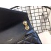 Saint Laurent Envelope Medium In Matelasse Lambskin YSL600185A-black