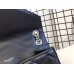 Saint Laurent Envelope Medium In Matelasse Lambskin YSL600185B-black
