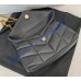 Saint Laurent LouLou Puffer Mini In Lambskin YSL620333A-black
