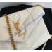 Saint Laurent LouLou Puffer Mini In Lambskin YSL620333A-cream