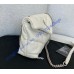 Saint Laurent LouLou Puffer Mini In Lambskin YSL620333B-cream