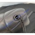 Saint Laurent LouLou Puffer Mini In Lambskin YSL620333C-black