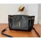 Saint Laurent Mini Nolita in Lambskin YSL672738-black