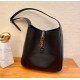 Saint Laurent Le 5 À 7 Supple Small In Grained Leather YSL713938-black