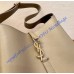 Saint Laurent Le 5 À 7 Supple Small In Grained Leather YSL713938-light-gray