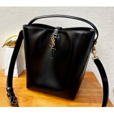 Saint Laurent Le 37 In Calfskin Leather YSL742828-black