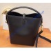 Saint Laurent Le 37 Small In Shimy Leather YSL749036-black