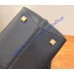 Saint Laurent Le 37 Small In Shimy Leather YSL749036-black