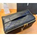 Saint Laurent Gaby Vanity Case in Lambskin YSL753171-black