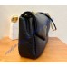 Saint Laurent Calypso large in grained lambskin YSL777399-black