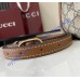 Gucci GG Emblem medium bucket bag GU815103-brown