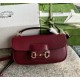 Gucci Horsebit 1955 Soft small top handle bag GU815206-L-wine