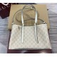 Gucci GG Emblem Medium tote bag GU815214-oat-beige
